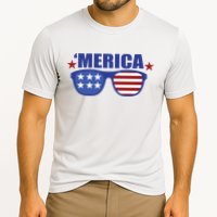 Merica USA 4th Of July Cooling Performance Crew T-Shirt
