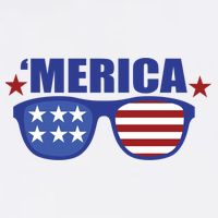 Merica USA 4th Of July Cooling Performance Crew T-Shirt