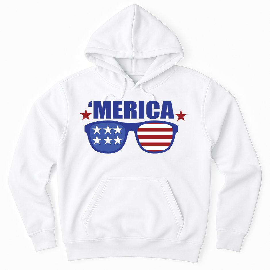 Merica USA 4th Of July Hoodie