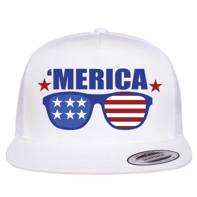Merica USA 4th Of July Flatbill Hat