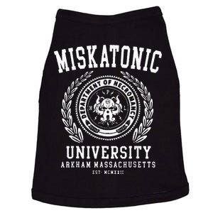 Miskatonic University Arkham East Massachusetts Wcmxkll Doggie Tank