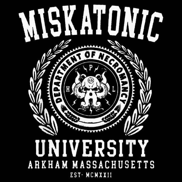 Miskatonic University Arkham East Massachusetts Wcmxkll Bag