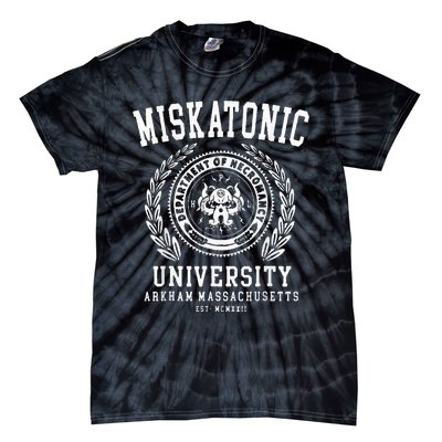 Miskatonic University Arkham East Massachusetts Wcmxkll Tie-Dye T-Shirt