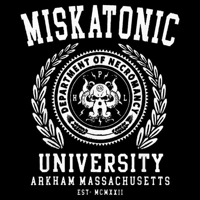 Miskatonic University Arkham East Massachusetts Wcmxkll Zip Tote Bag