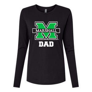 Marshall University Bison Dad Womens Cotton Relaxed Long Sleeve T-Shirt