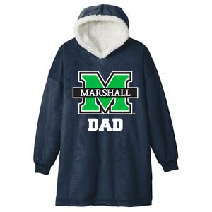 Marshall University Bison Dad Hooded Wearable Blanket