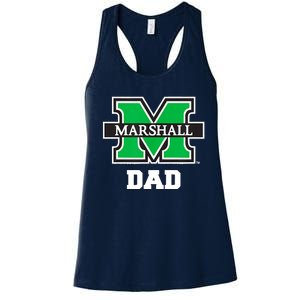 Marshall University Bison Dad Women's Racerback Tank