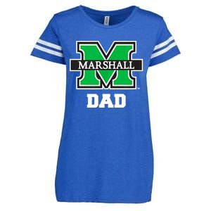 Marshall University Bison Dad Enza Ladies Jersey Football T-Shirt