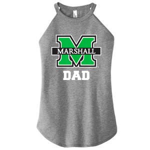 Marshall University Bison Dad Women's Perfect Tri Rocker Tank