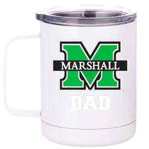 Marshall University Bison Dad 12 oz Stainless Steel Tumbler Cup