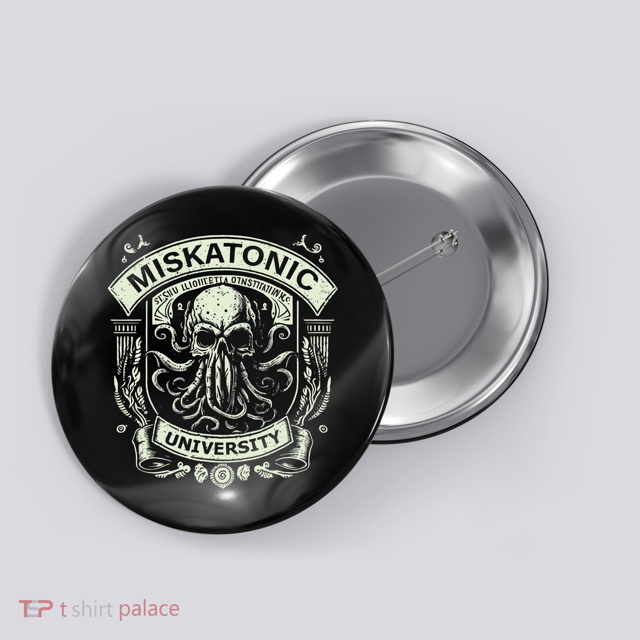 Miskatonic University Cthulhu Mythos Necronomicon Button