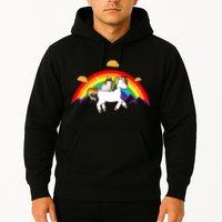 Magical Unicorn Cat Taco Rainbow Hoodie