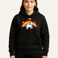 Magical Unicorn Cat Taco Rainbow Hoodie