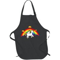 Magical Unicorn Cat Taco Rainbow Apron