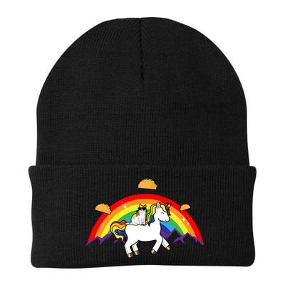Magical Unicorn Cat Taco Rainbow Beanie