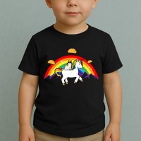 Magical Unicorn Cat Taco Rainbow Toddler T-Shirt