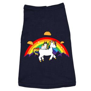 Magical Unicorn Cat Taco Rainbow Doggie Tank