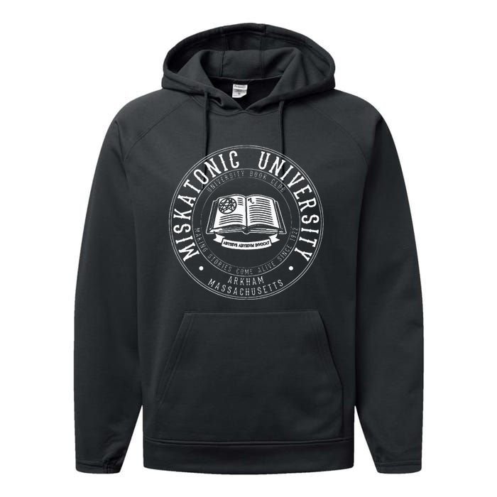 Miskatonic University Cthulhu Mythos Necronomicon Performance Fleece Hoodie