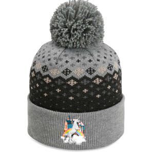 Magical Unicorn Castle The Baniff Cuffed Pom Beanie