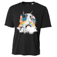 Magical Unicorn Castle Cooling Performance Crew T-Shirt