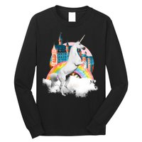 Magical Unicorn Castle Long Sleeve Shirt