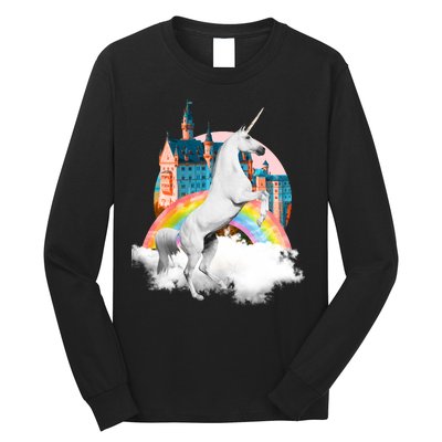 Magical Unicorn Castle Long Sleeve Shirt