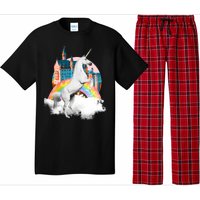 Magical Unicorn Castle Pajama Set