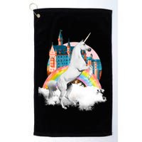 Magical Unicorn Castle Golf Towel