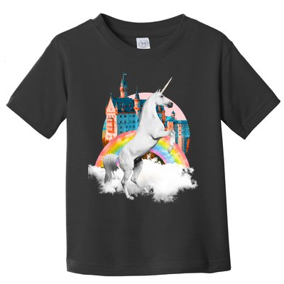 Magical Unicorn Castle Toddler T-Shirt