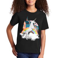 Magical Unicorn Castle Kids T-Shirt