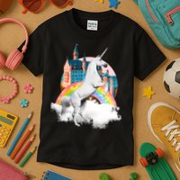Magical Unicorn Castle Kids T-Shirt