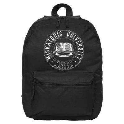 Miskatonic University Cthulhu Mythos Necronomicon 16 in Basic Backpack