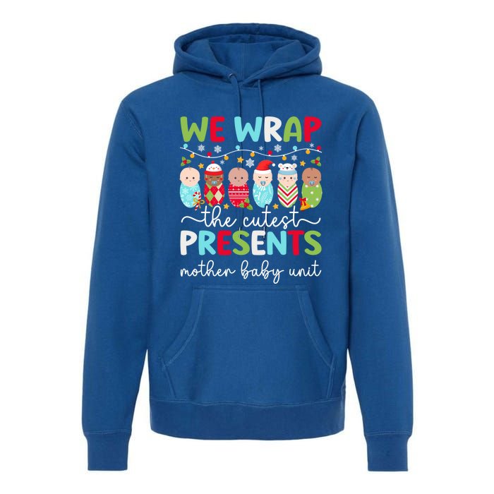 Mother Unit Christmas Mother Nurse Xmas Party Gift Premium Hoodie