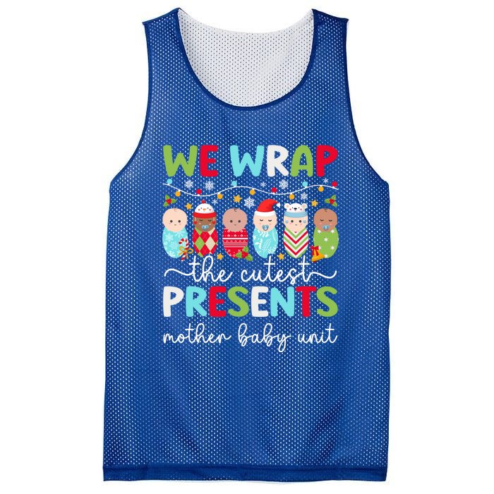 Mother Unit Christmas Mother Nurse Xmas Party Gift Mesh Reversible Basketball Jersey Tank