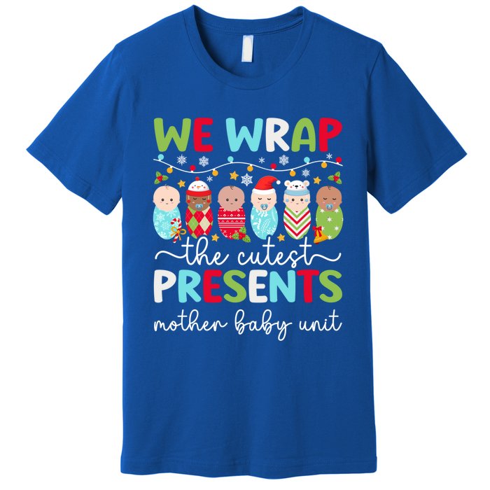 Mother Unit Christmas Mother Nurse Xmas Party Gift Premium T-Shirt