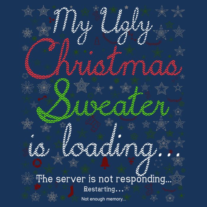 My Ugly Christmas Sweater Loading Funny Christmas Gift Youth Performance Sprint T-Shirt