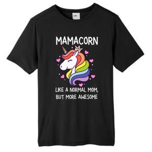 Mamacorn Unicorn Costume Mom MotherS Day Tall Fusion ChromaSoft Performance T-Shirt