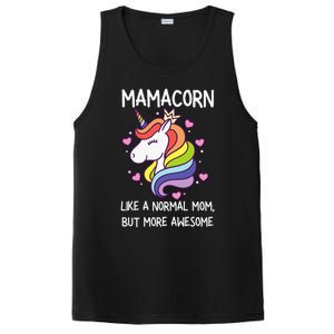 Mamacorn Unicorn Costume Mom MotherS Day PosiCharge Competitor Tank