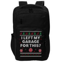 Mechanic Ugly Christmas Funny Garage Car Xmas Impact Tech Backpack