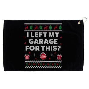 Mechanic Ugly Christmas Funny Garage Car Xmas Grommeted Golf Towel