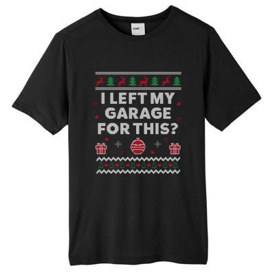 Mechanic Ugly Christmas Funny Garage Car Xmas Funny Gift Tall Fusion ChromaSoft Performance T-Shirt