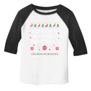 Mechanic Ugly Christmas Funny Garage Car Xmas Funny Gift Toddler Fine Jersey T-Shirt