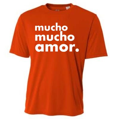 Mucho Mucho Amor Funny Meme Cooling Performance Crew T-Shirt