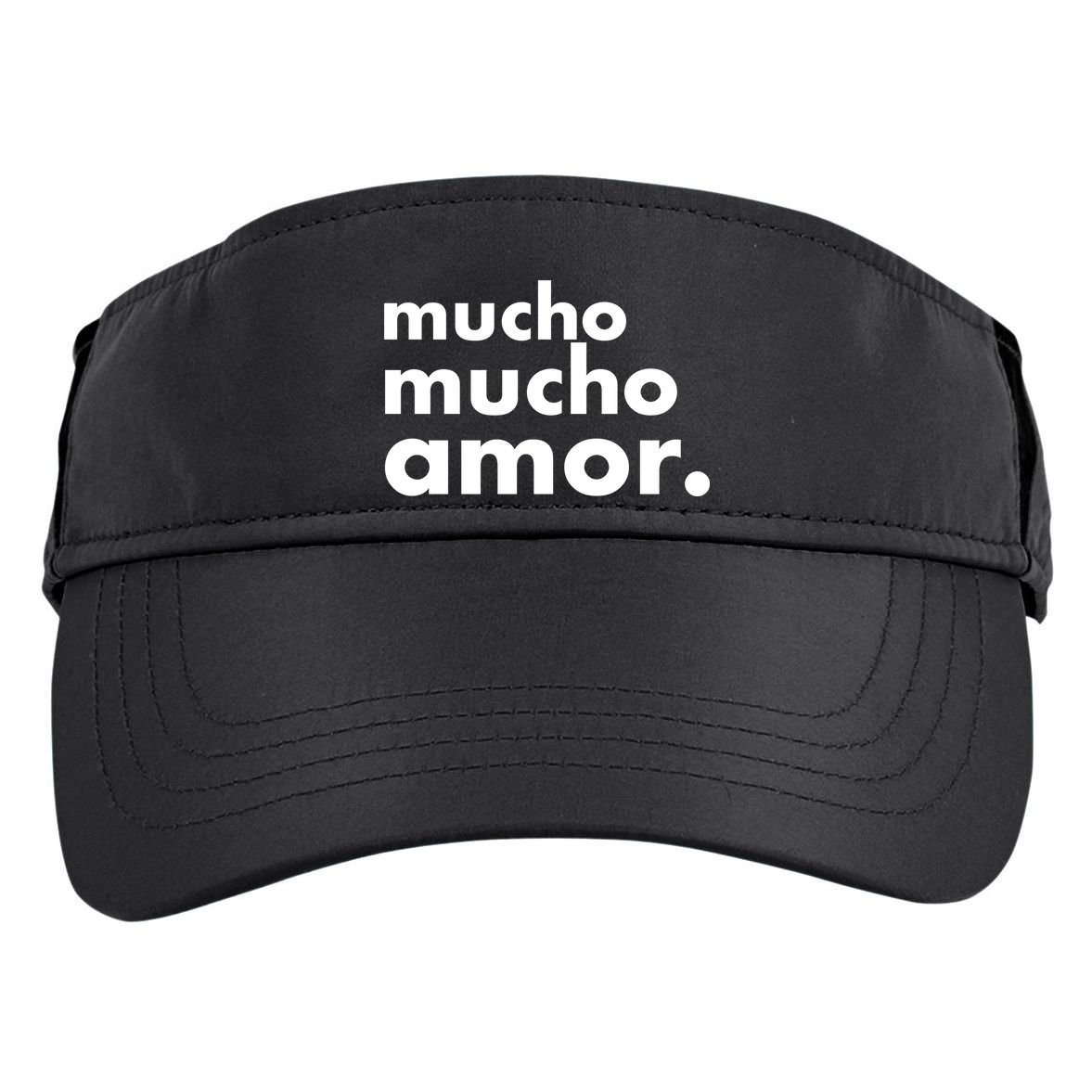Mucho Mucho Amor Funny Meme Adult Drive Performance Visor