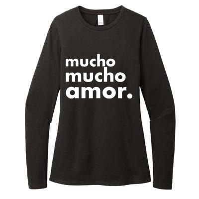 Mucho Mucho Amor Funny Meme Womens CVC Long Sleeve Shirt