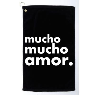 Mucho Mucho Amor Funny Meme Golf Towel