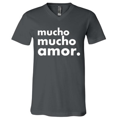 Mucho Mucho Amor Funny Meme V-Neck T-Shirt