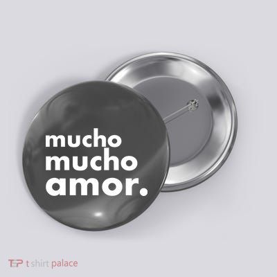Mucho Mucho Amor Funny Meme Button