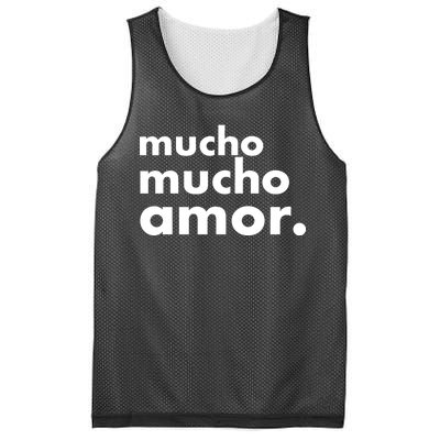 Mucho Mucho Amor Funny Meme Mesh Reversible Basketball Jersey Tank