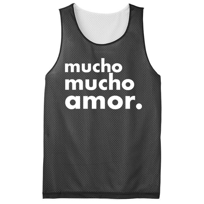 Mucho Mucho Amor Funny Meme Mesh Reversible Basketball Jersey Tank